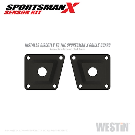 Westin Automotive 09-18 RAM 1500 SPORTSMAN X SENSOR KIT GRILL TEXTURED BLACK 40-21025